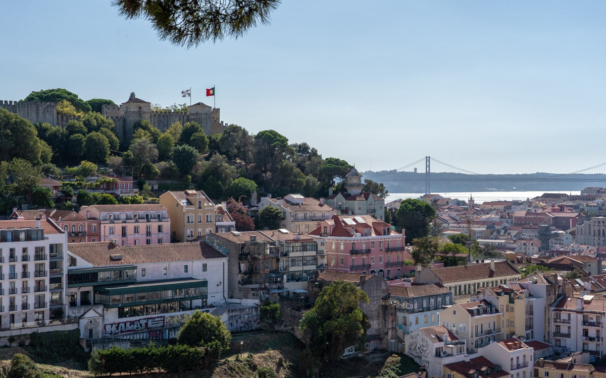 Miradouro da Graça, Lisbon, Portugal