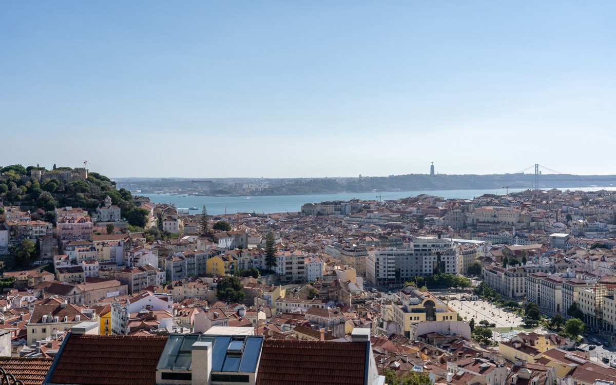 Miradouro da Senhora do Monte, Lisbon, Portugal