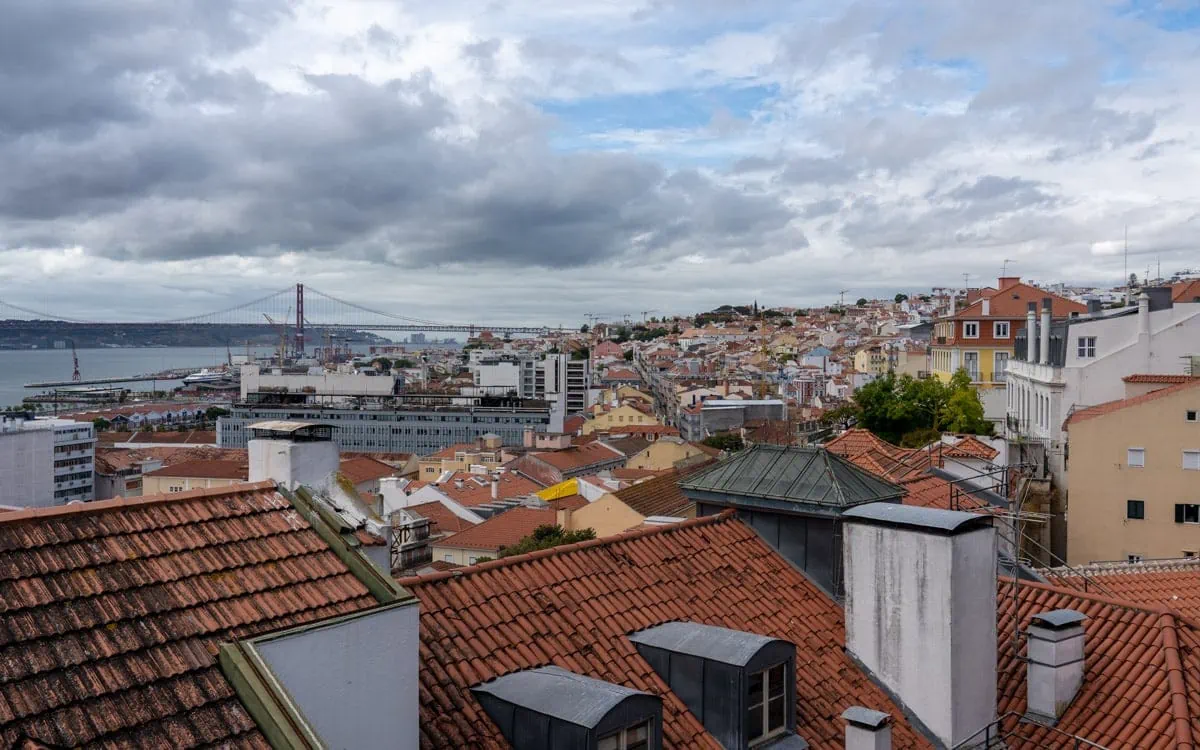 Miradouro de Santa Catarina, Lisbon, Portugal