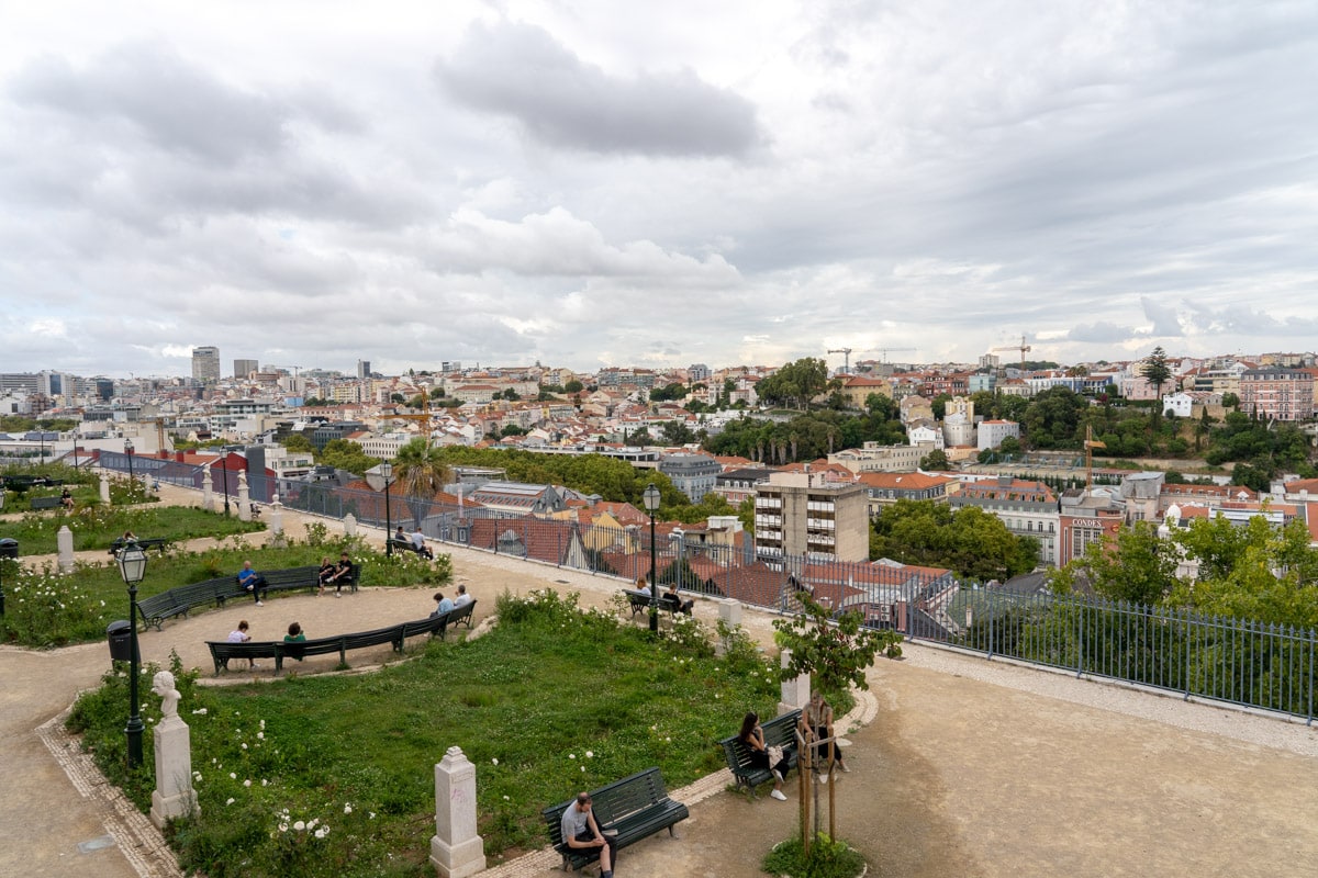 Miradouro de São Pedro de Alcântara, Lisbon, Portugal