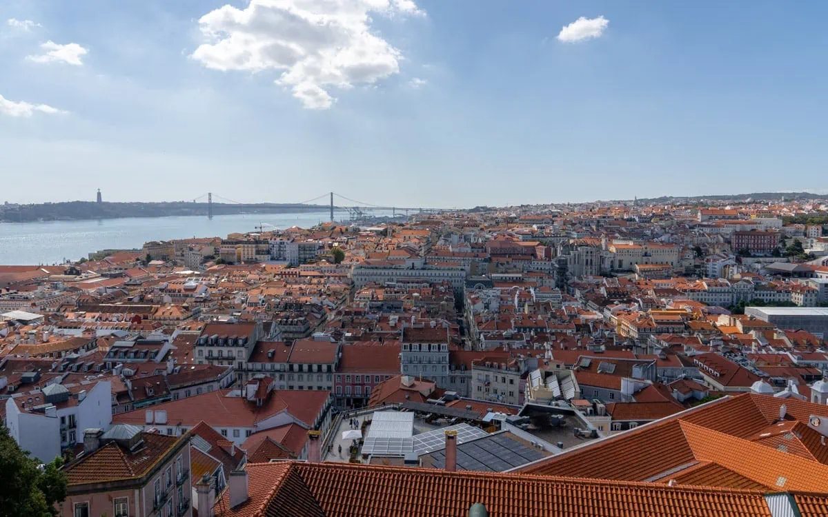 Miradouro do Castelo de São Jorge, Best viewpoints in Lisbon, Portugal