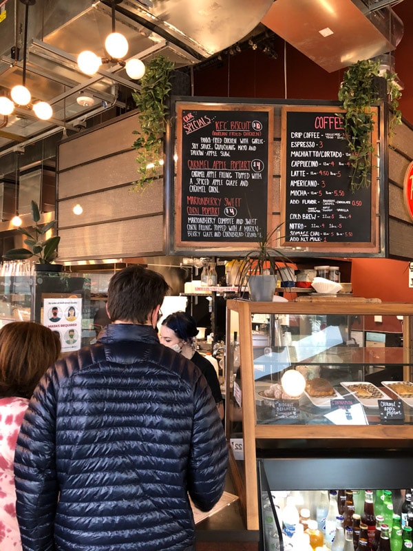 Order at counter