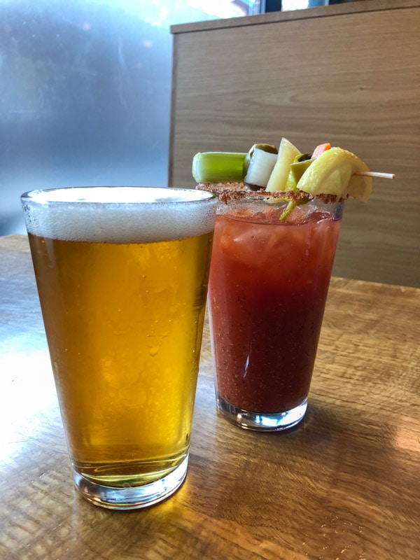 Beer and Bloody Mary
