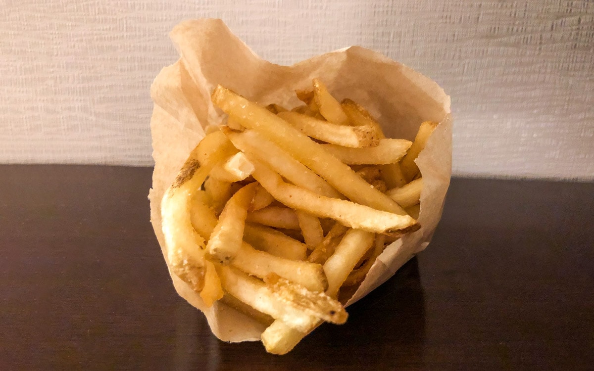An order of the Truffle Fries, Little Big Burger, Portland, Oregon