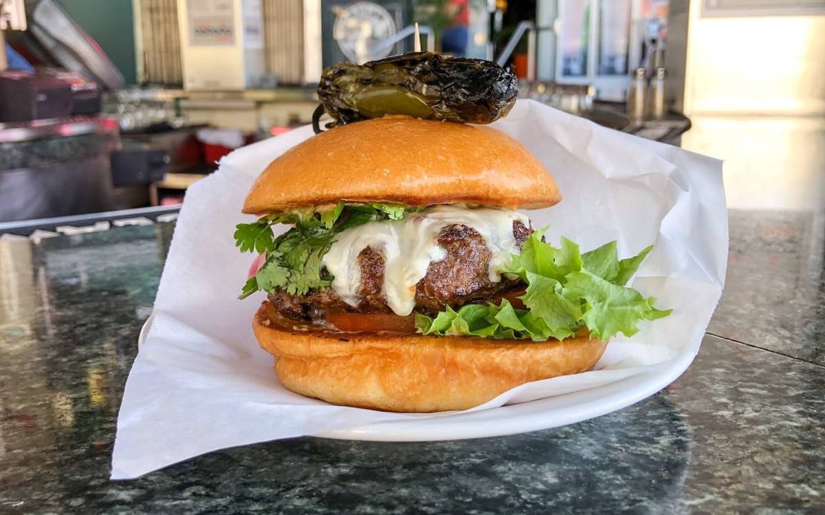 Mexi Burger from Stripburger & Chicken at Fashion Show Las Vegas, Nevada