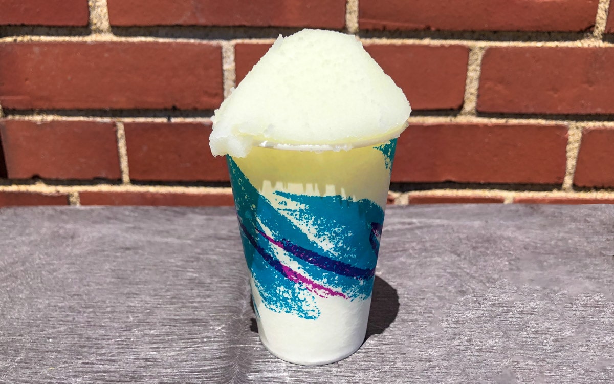 Lemon Water Ice from John's Water Ice, Philadelphia, Pennsylvania 