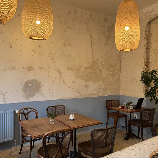 Small dining area