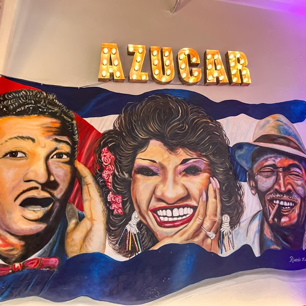Artwork on walls