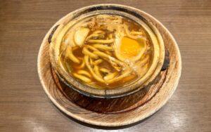 The famous Miso Nikomi Udon, Yamamotoya Honten, Nagoya, Japan