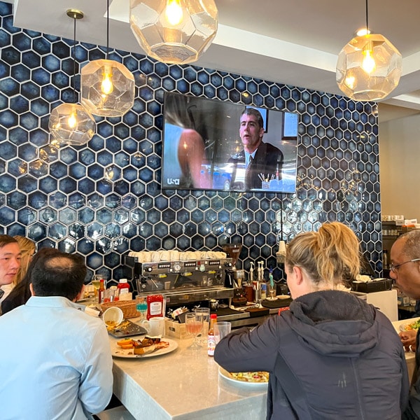 Bar area