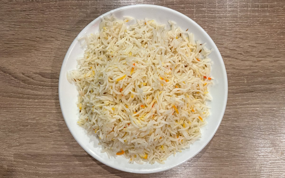 Basmati Rice, Pakwan Restaurant, San Francisco, California
