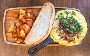 Savory Soufflegg Skillet, Sweet Maple, San Francisco, California