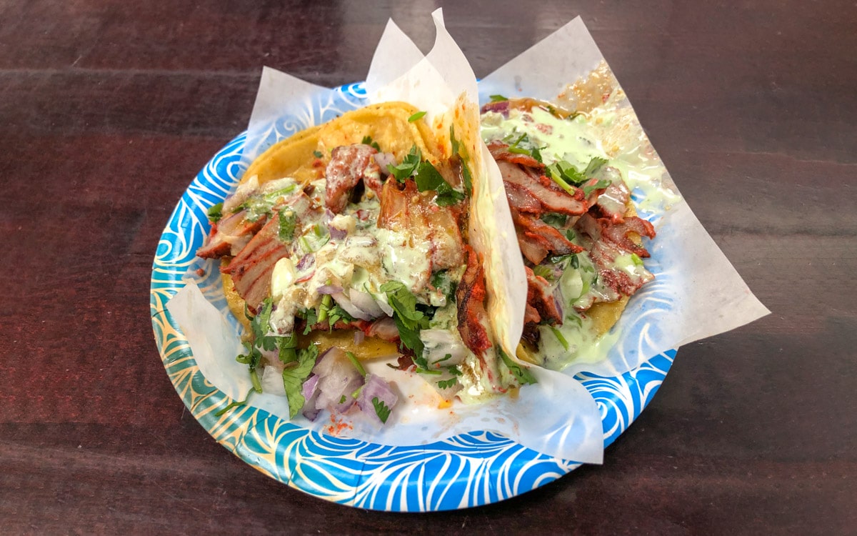 Tacos de Adobada at Tacos El Gordo, Las Vegas