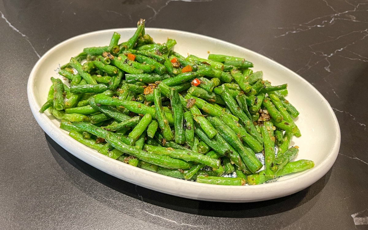 Stir-Fried Green Bean, China Mama, Las Vegas, Nevada