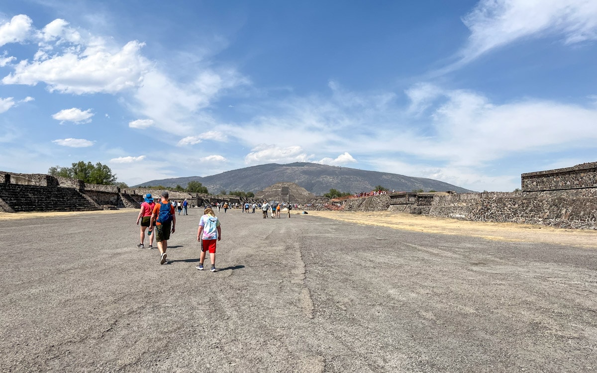 Avenue of the Dead, Teotihuacan, Mexico City