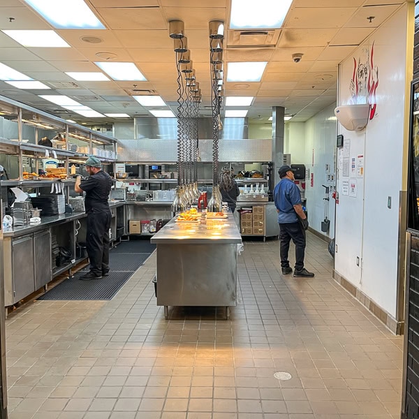 Open kitchen