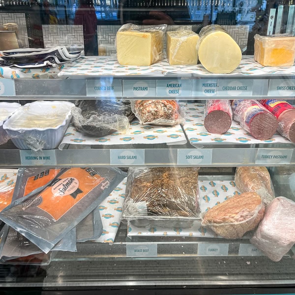 Meats and cheese